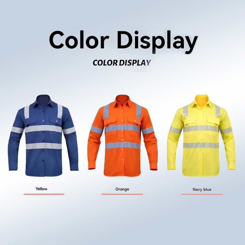 Safety Clothing Manufacturer - Customized Anti-Static Reflective Wear-Resistant Flame Retardant Polyester