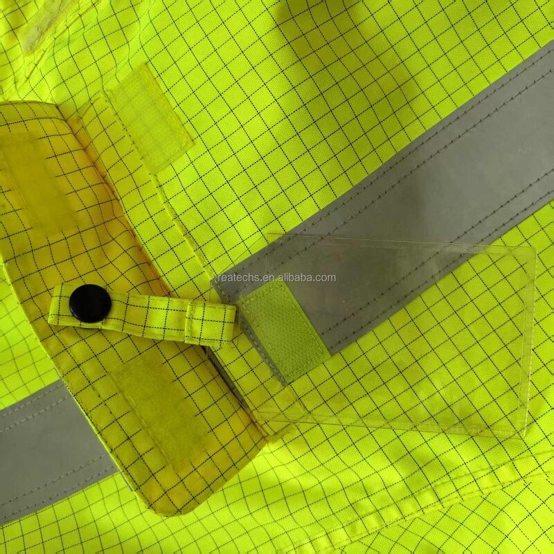 Waterproof Jacket Manufacturer - Customizable EN14116 Work Wear with Flame Retardant Polyester & Reflective Strip