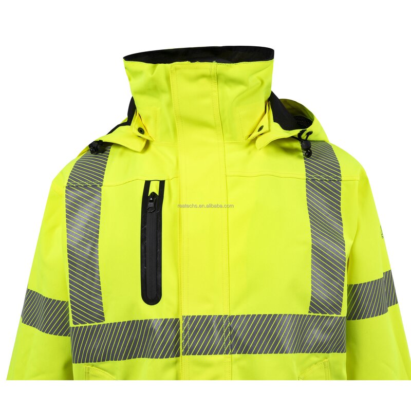 Jacket Manufacturer - Polyester Reflective Hot Press Tapes Breathable Seamless Waterproof for Work