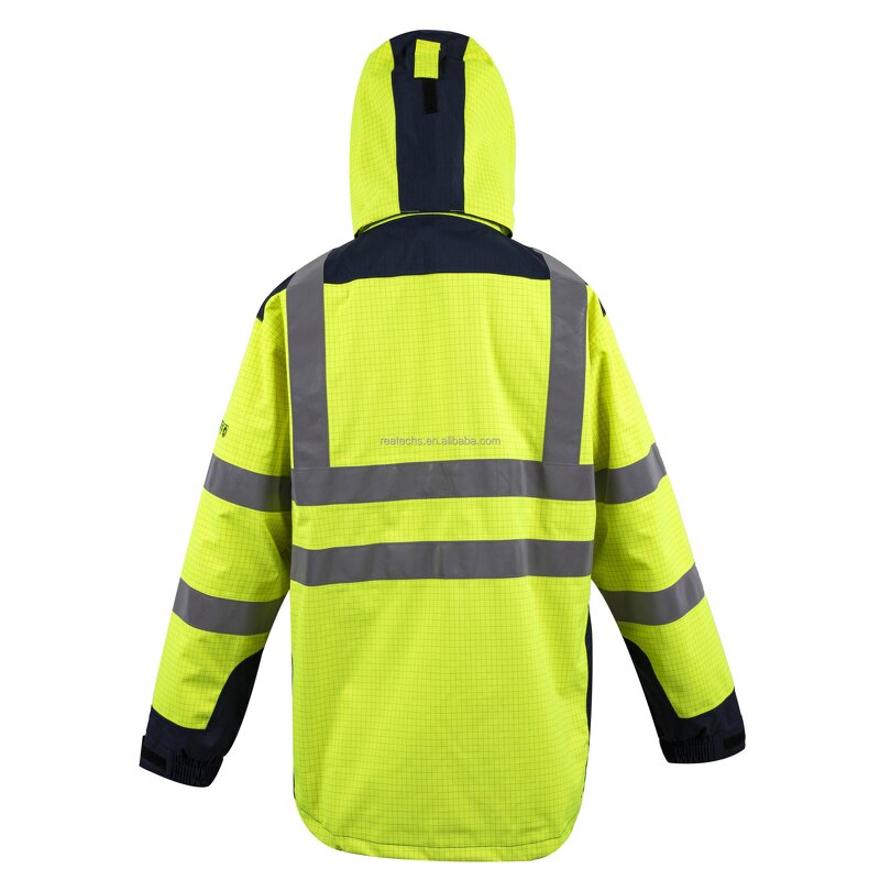 Safety Jacket Manufacturer - OEM 3-in-1 Unisex Winter Protective Apparel Thick Anti-Static Polyester