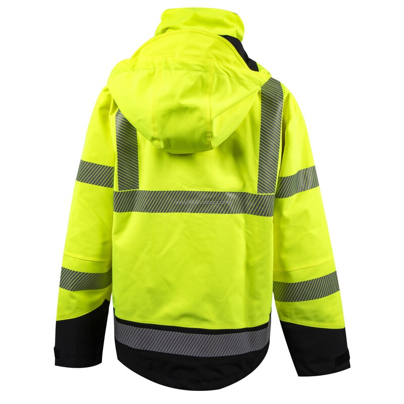 Hi Vis Jacket Manufacturer - Customized Winter Breathable Thermal Reflective Safety Waterproof Bomber Design