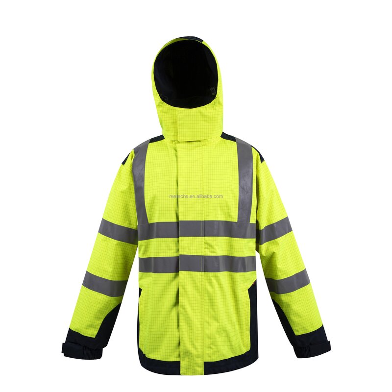 Safety Jacket Manufacturer - OEM 3-in-1 Unisex Winter Protective Apparel Thick Anti-Static Polyester