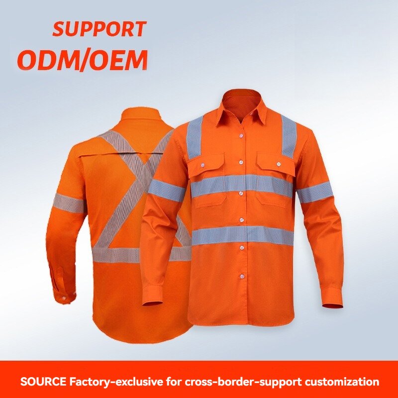 Safety Clothing Manufacturer - Customized Anti-Static Reflective Wear-Resistant Flame Retardant Polyester