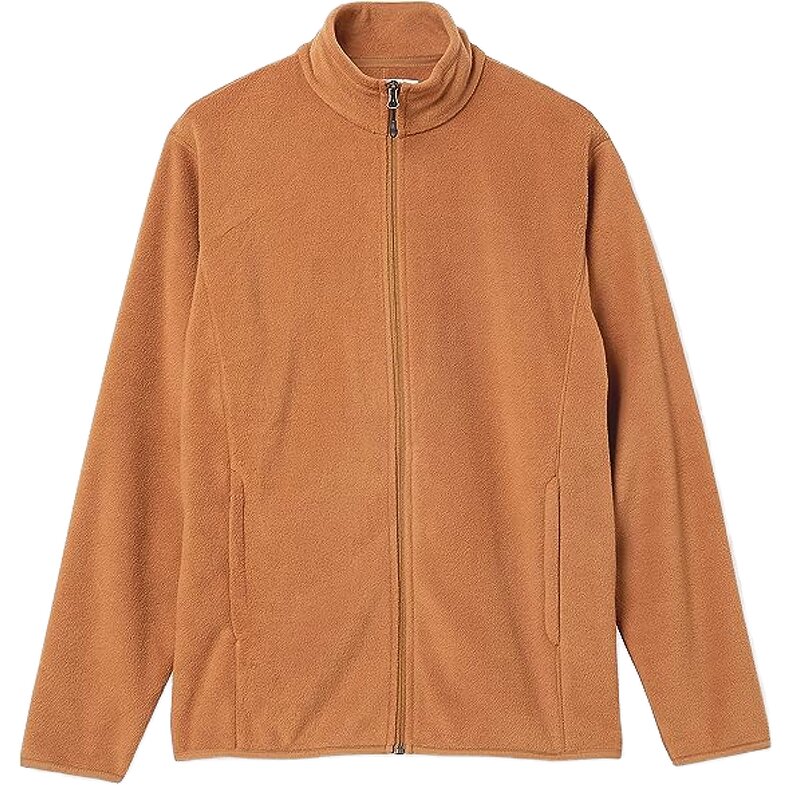 Hooded Jacket Manufacturer - Autumn Winter Unisex High Quality Polar Fleece Quilted Solid Full-Zip Custom Front