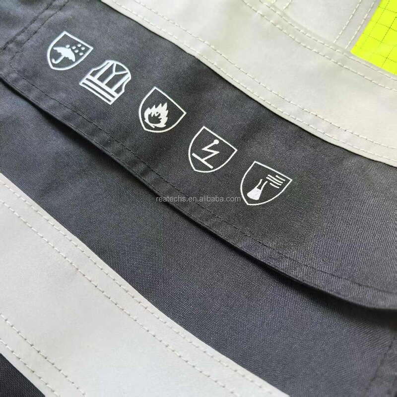 Waterproof Jacket Manufacturer - Customizable EN14116 Work Wear with Flame Retardant Polyester & Reflective Strip