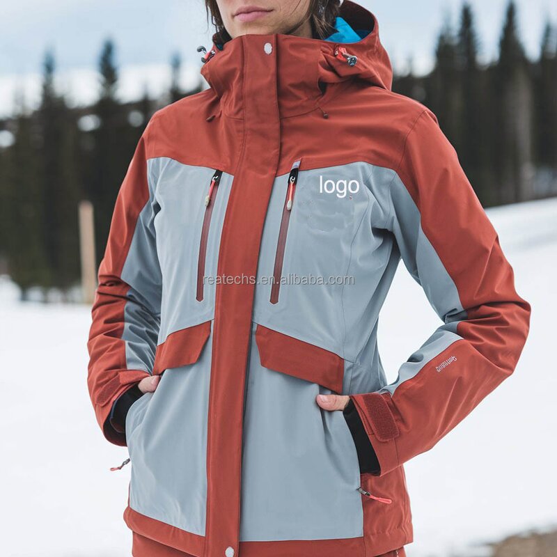 Ski Suit Manufacturer - Custom Logo Men's Warm Waterproof One-Piece Overall Snowboard Pants with Screen Printing