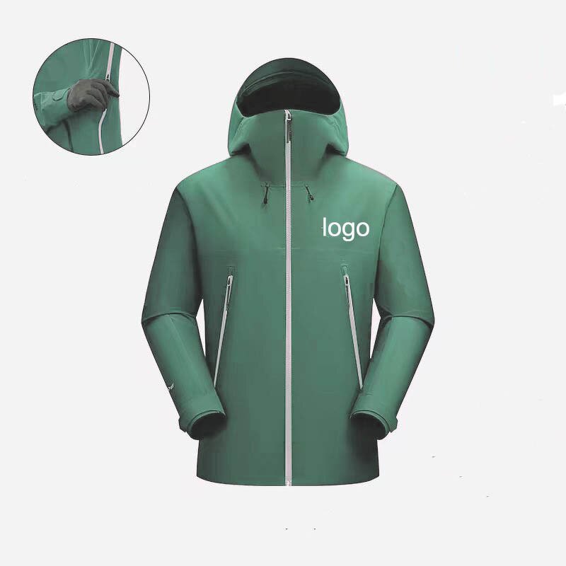 Windbreak Jacket Manufacturer - Custom Design Lightweight Outdoor Casual Style Zipper Breathable Stand Collar