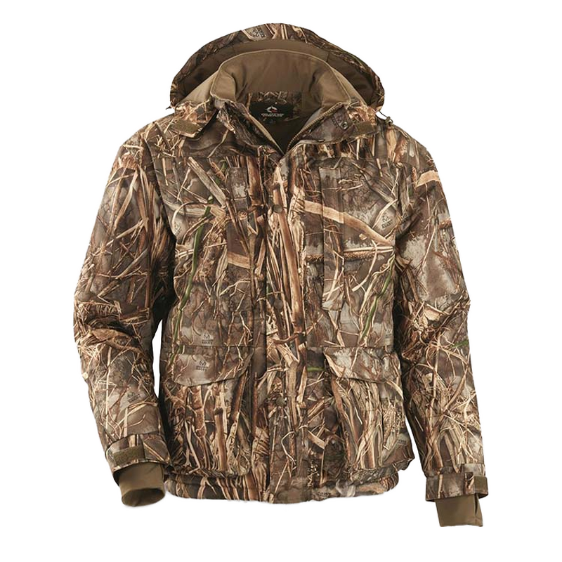 Hunting Jacket Manufacturer - Custom Winter for Duck Waterfowl Polar Fleece Softshell Padded Insulated Camouflage