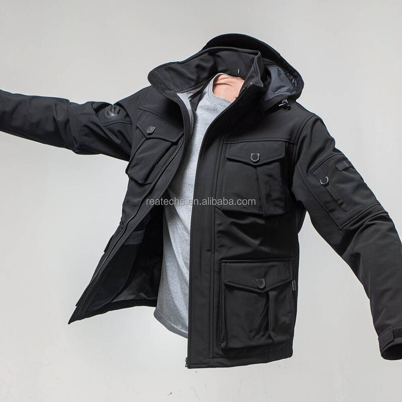Winter Puffer Jacket Manufacturer - OEM Men's Custom Logo Soft Shell Heated Zipper for Nepal Weather