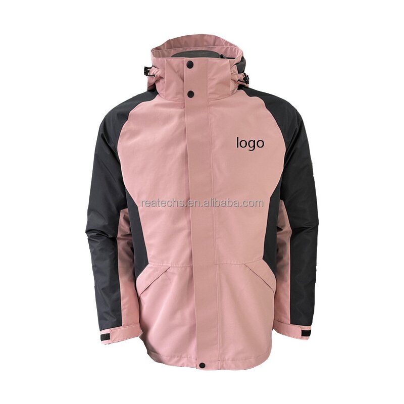 Windbreaker Manufacturer - Waterproof Custom Logo Polyester Sublimation for Male Sports Outdoor