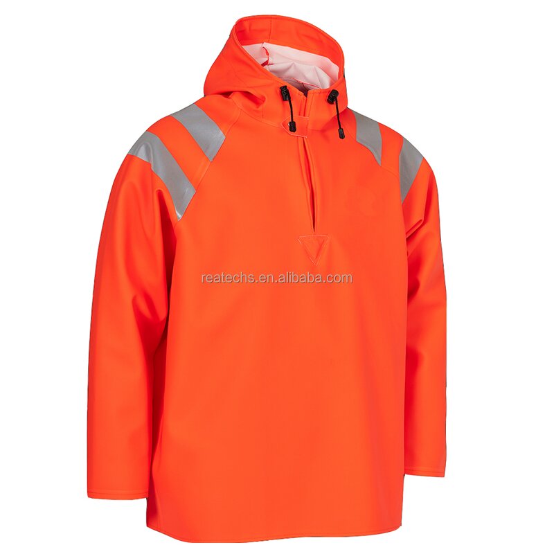 Rain Coat Manufacturer - Adult PU 100% Polyester Waterproof Purple Outdoor Men Workwear for Heavy Duty