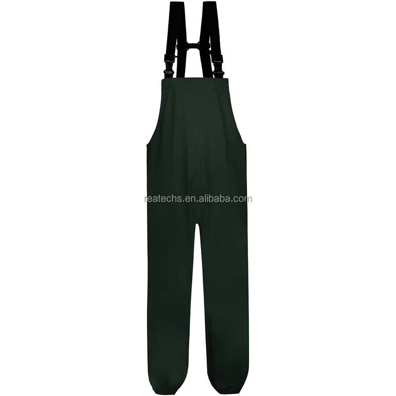 Bib Overalls Manufacturer - Men's Hi-Vis Reflective Fluorescent Breathable Waterproof Polyester Outdoor Safety