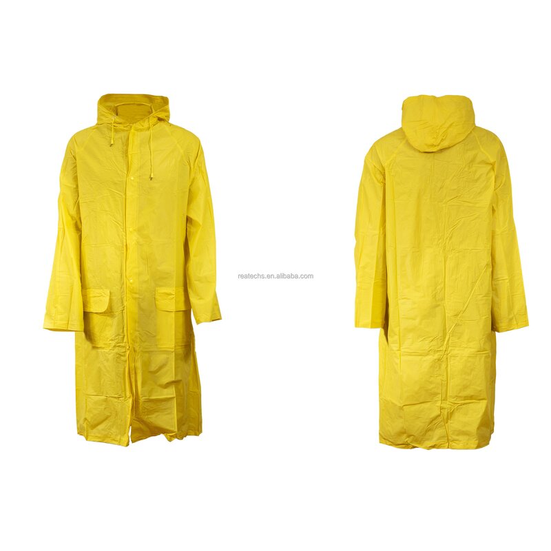 Rain Jacket Manufacturer - Wholesale Heavy Duty Waterproof for Adults Men Breathable Print Pattern with Hood