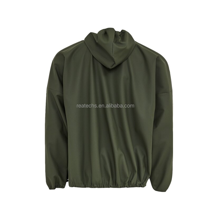 Raincoat Manufacturer - OEM Men's Polyester PU Windproof and Breathable 8000mm Waterproof Winter Outdoor