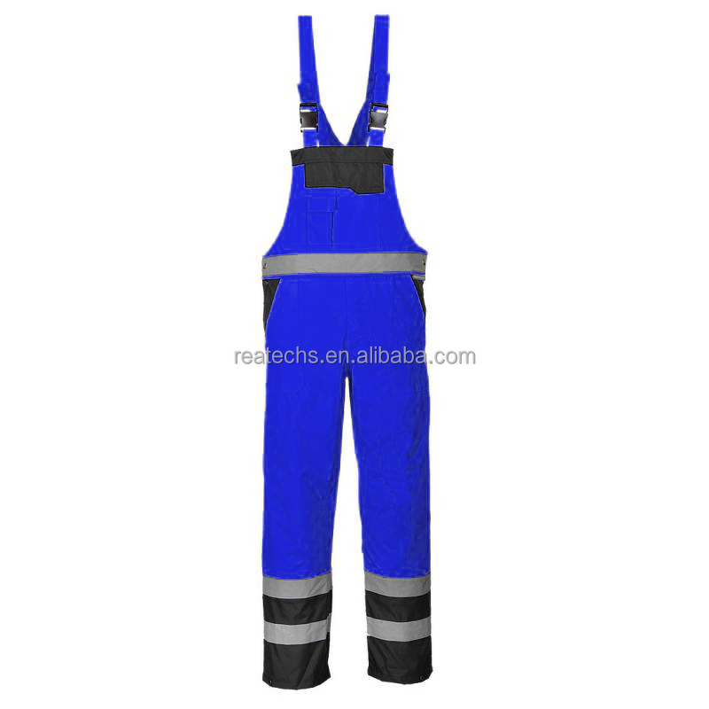 Work Pants Manufacturer - Hi Vis Winter Reflective Tape Safety Jogging Coverall for Men OEM