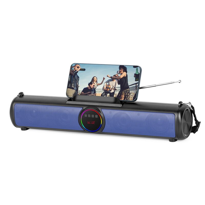 Solar Speaker Manufacturer - Wireless Outdoor Portable with Solar Charging Bass Stereo Party Stereo Signal Booster