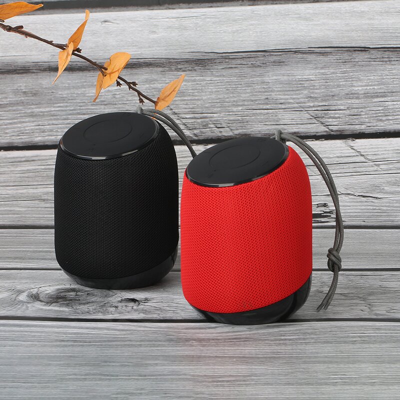 Bluetooth Speaker Manufacturer - Outdoor Portable Mini Fabric with LED Colorful Light 10 Watt 1500mah