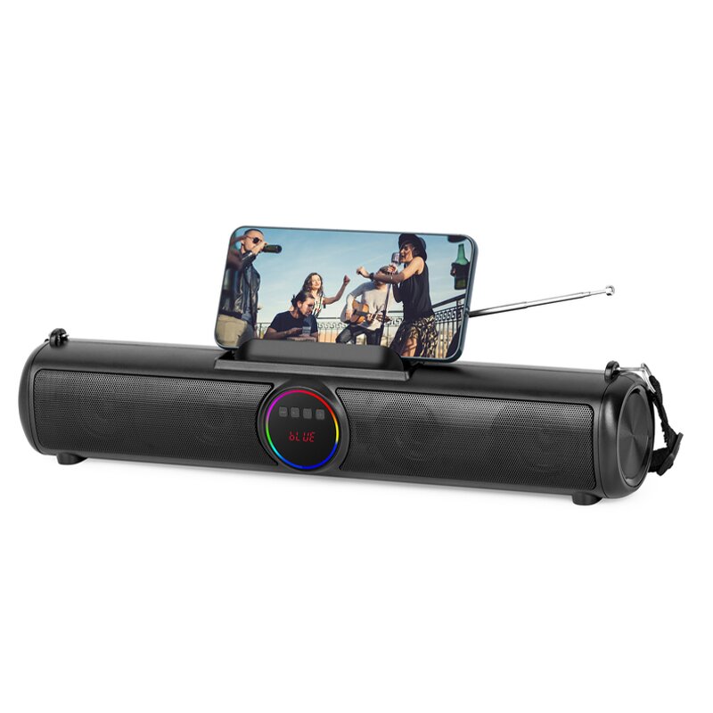 Solar Speaker Manufacturer - Wireless Outdoor Portable with Solar Charging Bass Stereo Party Stereo Signal Booster