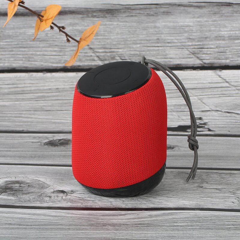 Bluetooth Speaker Manufacturer - Outdoor Portable Mini Fabric with LED Colorful Light 10 Watt 1500mah