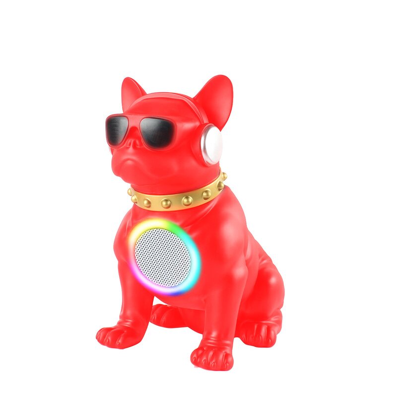 Bluetooth Speaker Manufacturer - RGB Cartoon Dog Design with FM Radio TF Outdoor Party DJ
