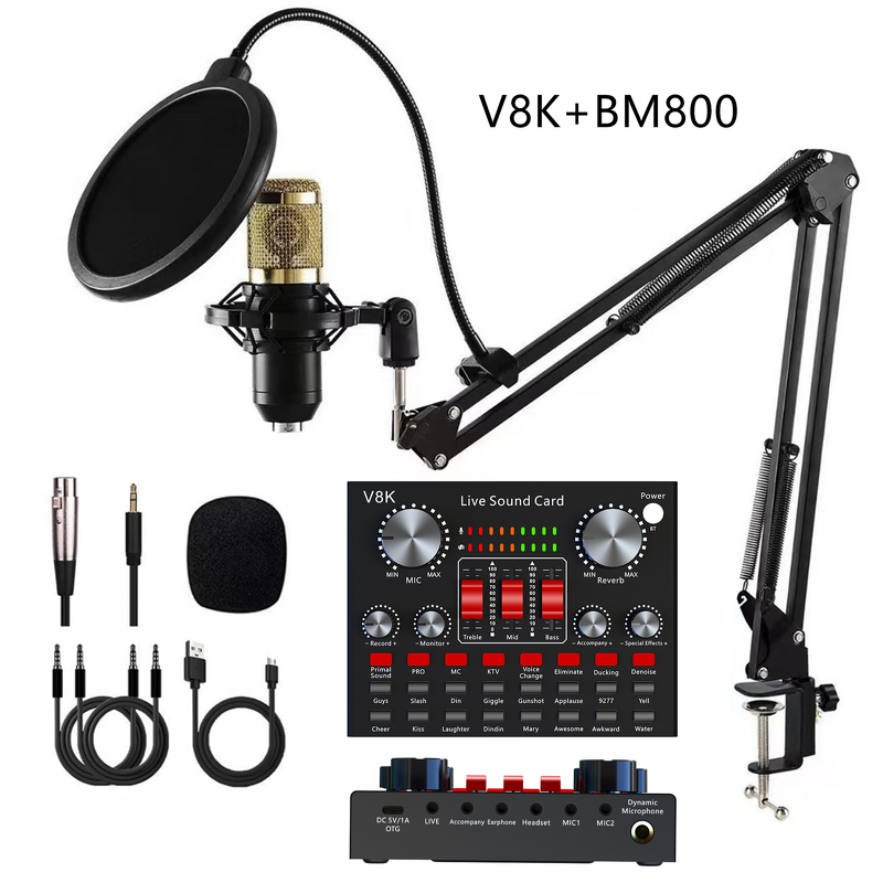 Karaoke Microphone Manufacturer - Wholesale Wireless Handheld LED Colorful Light for Parties