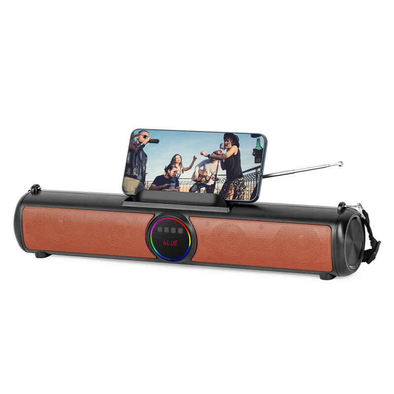 Solar Speaker Manufacturer - Wireless Outdoor Portable with Solar Charging Bass Stereo Party Stereo Signal Booster