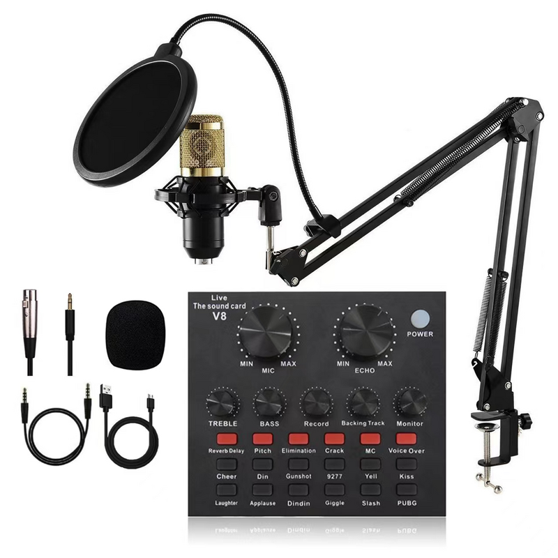 Karaoke Microphone Manufacturer - Wholesale Wireless Handheld LED Colorful Light for Parties