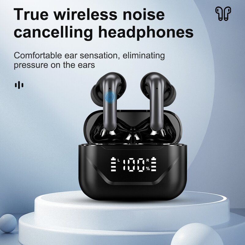 Wireless Earphone Manufacturer - High Fidelity with Subwoofer Bass Handsfree Call TWS Display ANC ENC