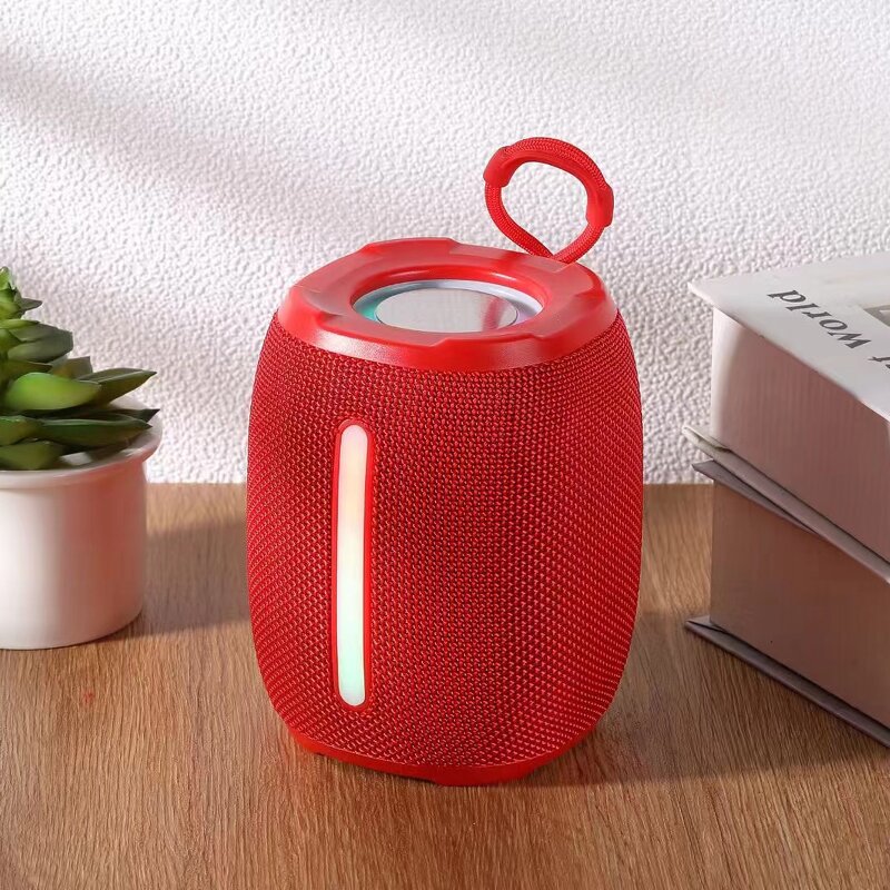 Bluetooth Speaker Manufacturer - Portable Mini Waterproof Fabric with RGB LED for Outdoor