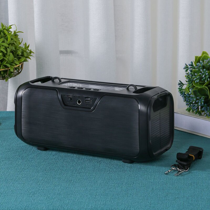 Solar Speaker Manufacturer - Portable with FM Radio Big Sound TF USB Solar Charging