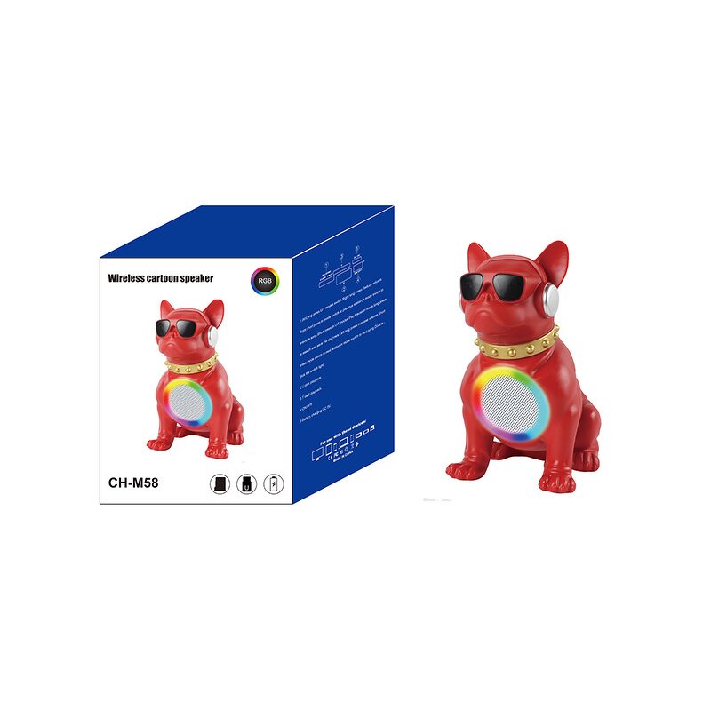 Bluetooth Speaker Manufacturer - Cartoon Spotted Dog Doll with FM Radio Support TF USB Stereo Creative