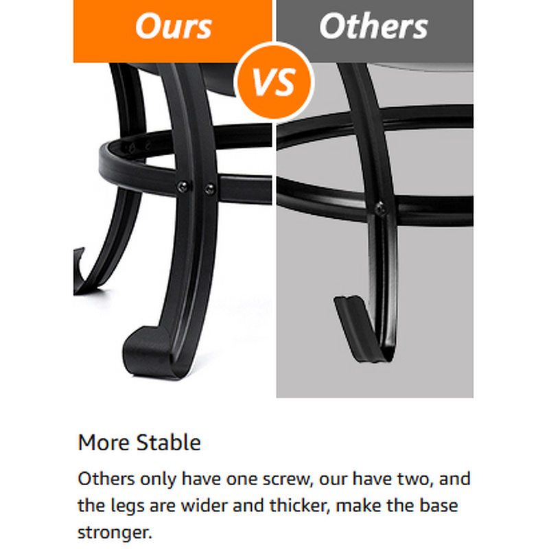 Steel Fire Pit Manufacturer - Customized Elegant with Trolley & Flame Safety for Outdoor Entertainment Cooking Heating