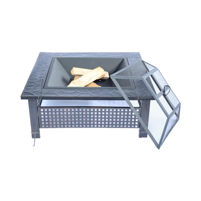 Garden Fire Pit Manufacturer - Portable Stainless Steel for Outdoor BBQ Propane Camping Tabletop on Sale