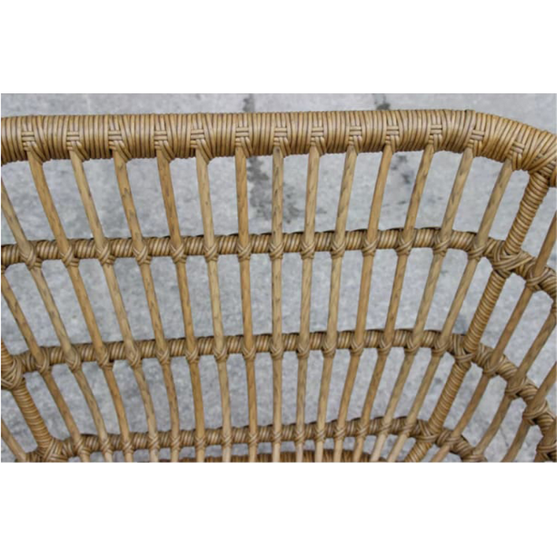 Outdoor Furniture Manufacturer - Modern Combination Balcony Sales Department Nordic Courtyard Waterproof Leisure Steel Woven