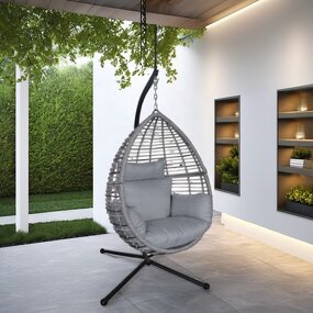 Hammock Hanging Pod Lounge Chairs Manufacturer - Hot Selling Outdoor Furniture Outdoor Patio Garden Swing Egg Chair