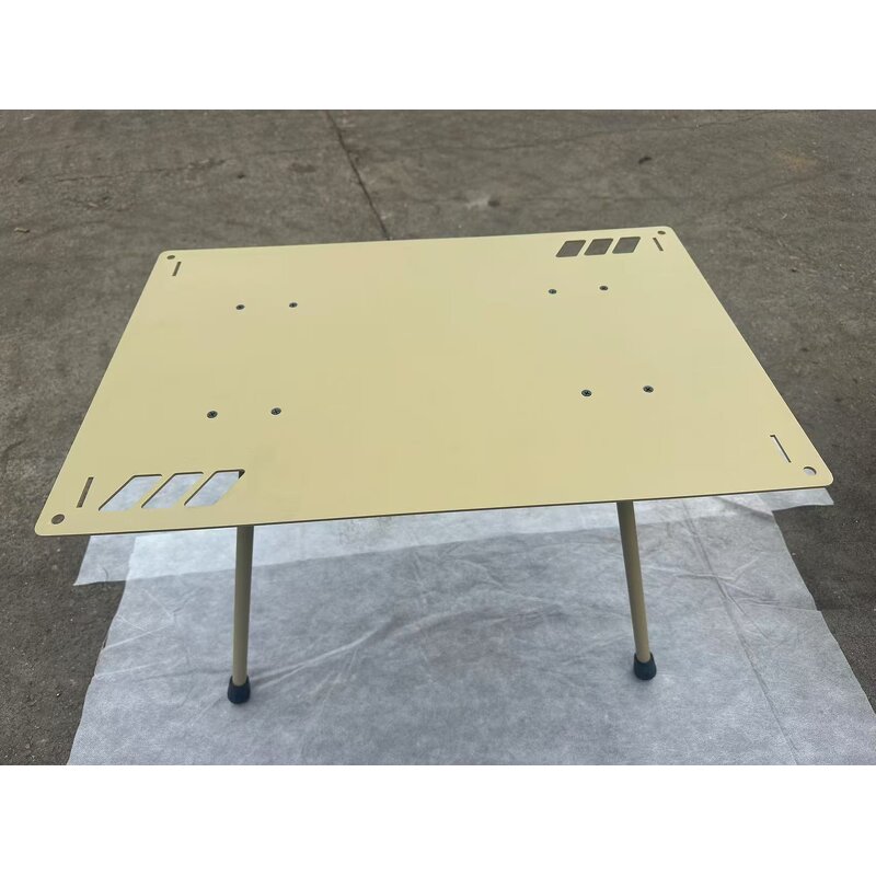 Camping Coffee Table Manufacturer - Modern Design Outdoor Lightweight and Durable Easy Carry with Hanging Hole for Hiking