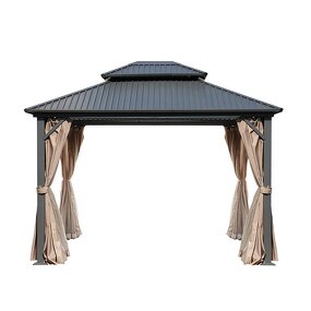 Outdoor Gazebo Manufacturer - Pergolas and Gazebos 3x3 Aluminium Patio Aluminum Metal Glass 3x4 6x3 Custom