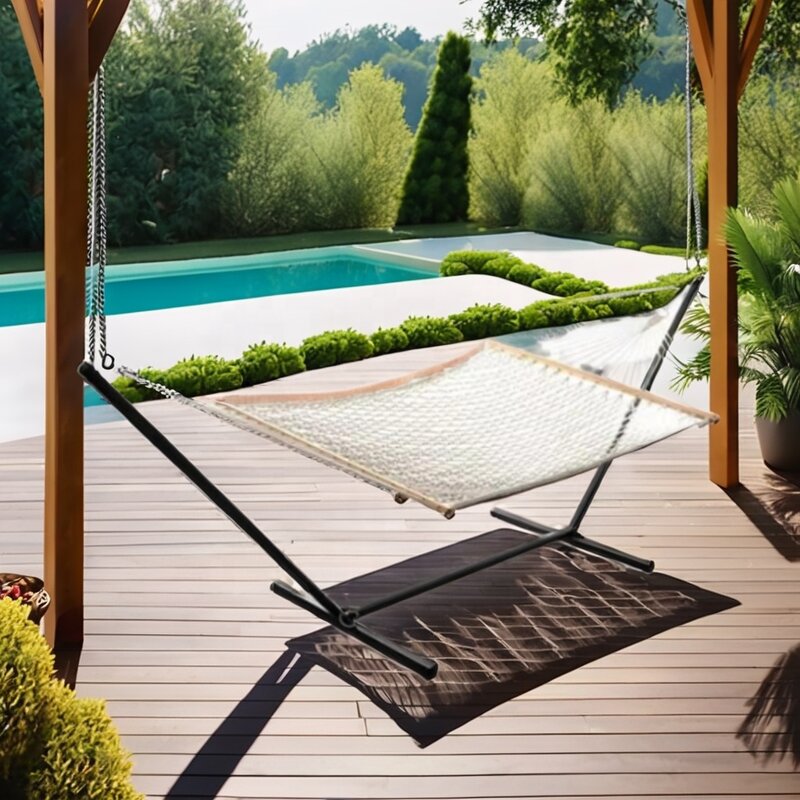 Hammock Adult Swing Chair Manufacturer - New Arrive Garden Popular Hanging With Stand