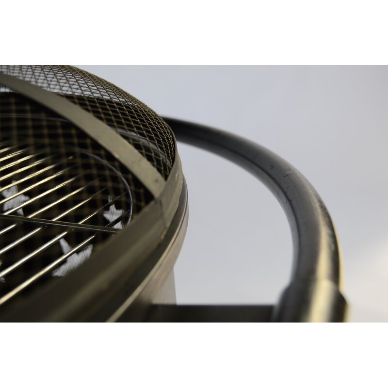 Steel Fire Pit Manufacturer - New Powder Coated Brazier for 3-5 People Touch Control Flame Safety Adjustable Height