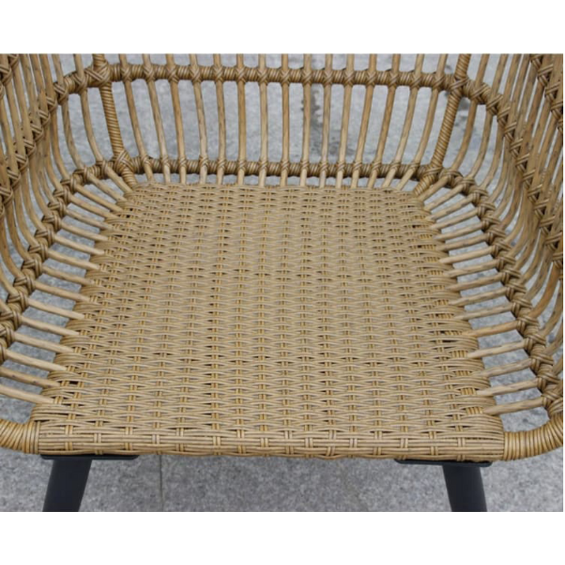 Outdoor Garden Chair Manufacturer - Hot Sell Modern All Weather Cheap Wicker Rattan Bistro/Cafe/Patio Conversation Sets