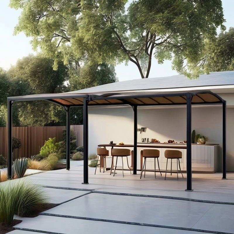 Aluminium Pergola Manufacturer - Automatic Retractable Skylight for Outdoor Per Camper