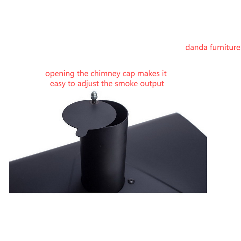 BBQ Smoker Manufacturer - Heavy-Duty Outdoor Kitchen Large Steel Barrel Grill with Lid Powder Coated Barbeque Trolley