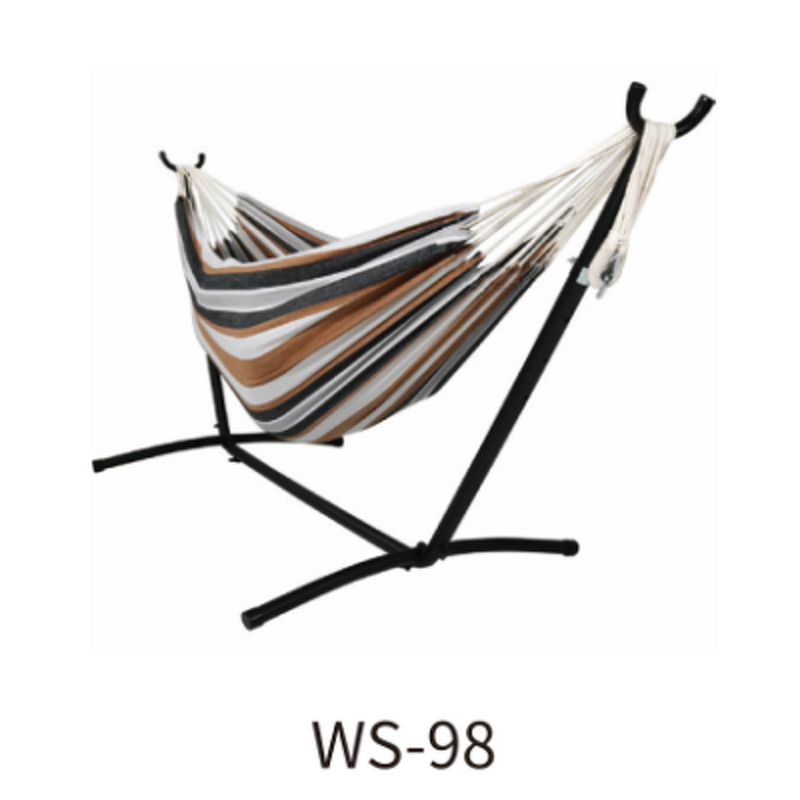 Hanging Hammock Manufacturer - Classic Courtyard Park Garden Outdoor Backyard Garden Double With Stand