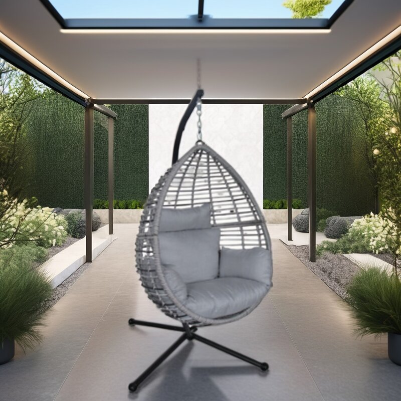 Hammock Hanging Pod Lounge Chairs Manufacturer - Hot Selling Outdoor Furniture Outdoor Patio Garden Swing Egg Chair