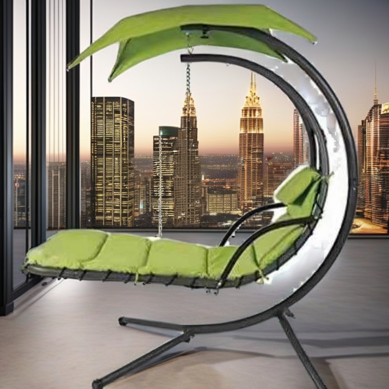 Garden Egg Swing Chair Manufacturer - with Fold Pillows Stand Modern Outdoor Wicker Hanging