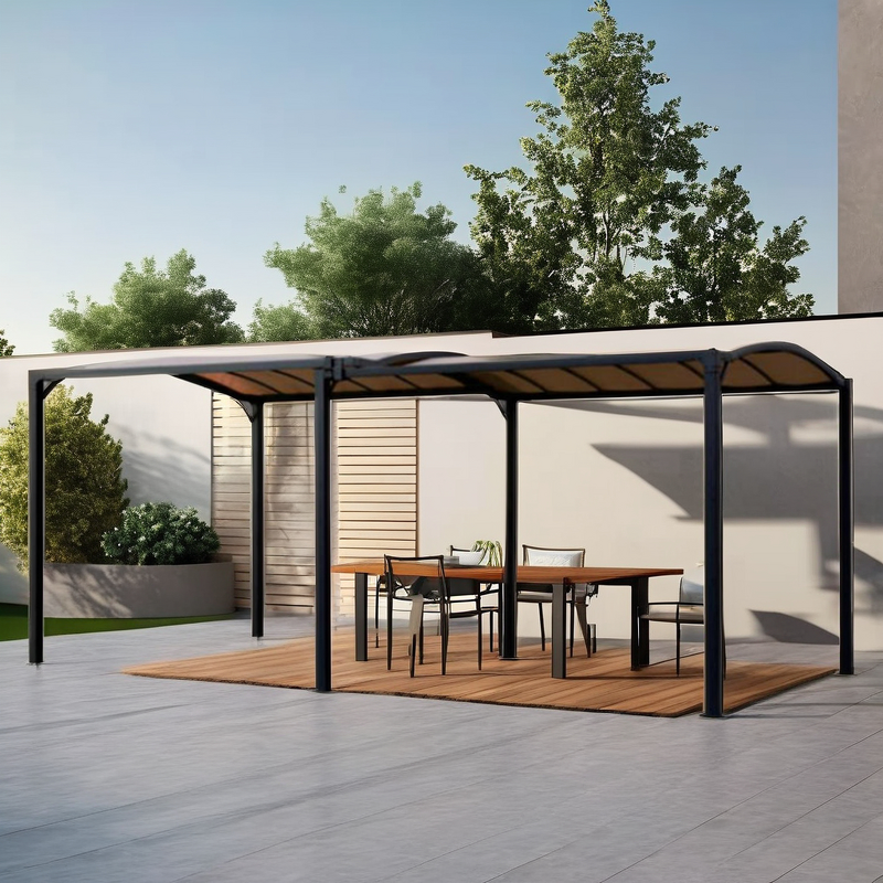 Aluminium Pergola Manufacturer - Automatic Retractable Skylight for Outdoor Per Camper