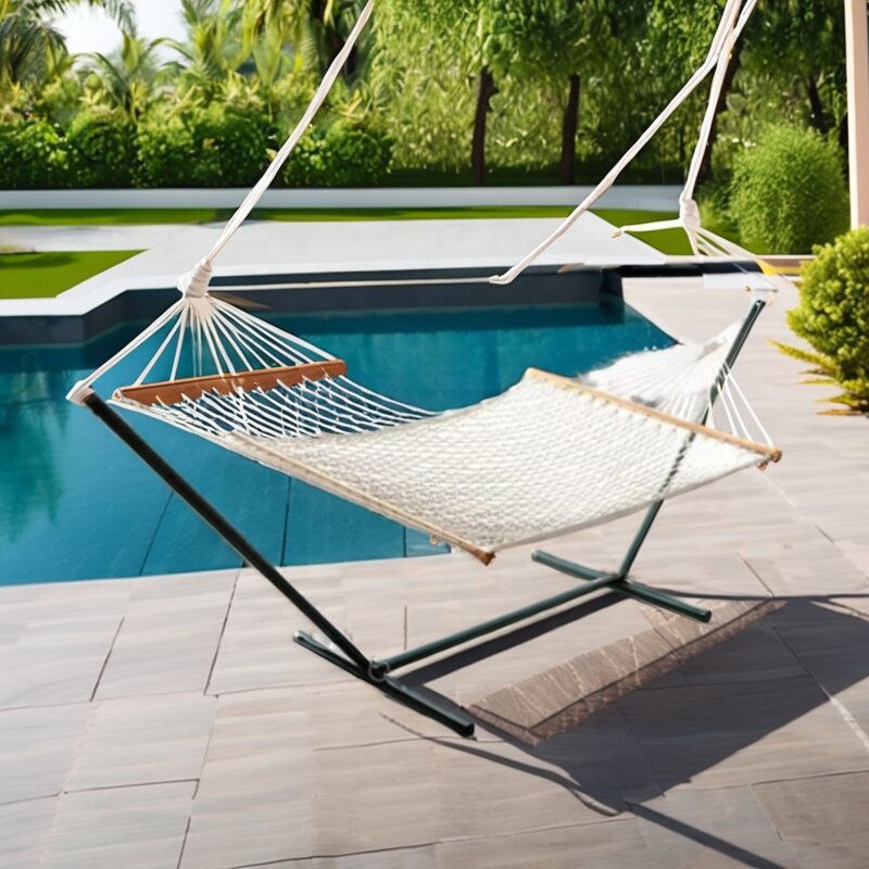 Hammock Adult Swing Chair Manufacturer - New Arrive Garden Popular Hanging With Stand