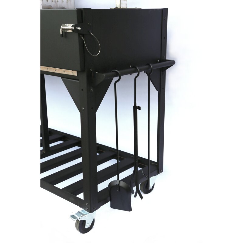 Argentine Barbecue Grill Manufacturer - Wholesale Customizable Heavy-Duty Luxurious Wood Burning Adjustable Height ODM/OEM