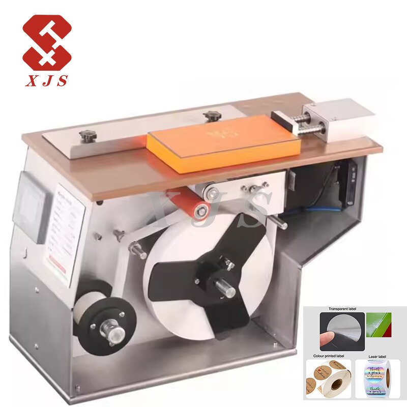Corner Labeling Machine Manufacturer - Semi-Automatic Adhesive Sticker Rectangular Carton Box Right Angle Sealing