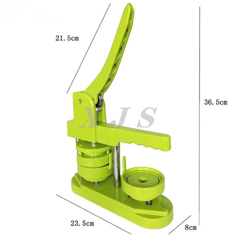 Badge Maker Machine Manufacturer - 3 in 1 25/32/58mm Round Mold Botton Pin Press for Pin Badge Making
